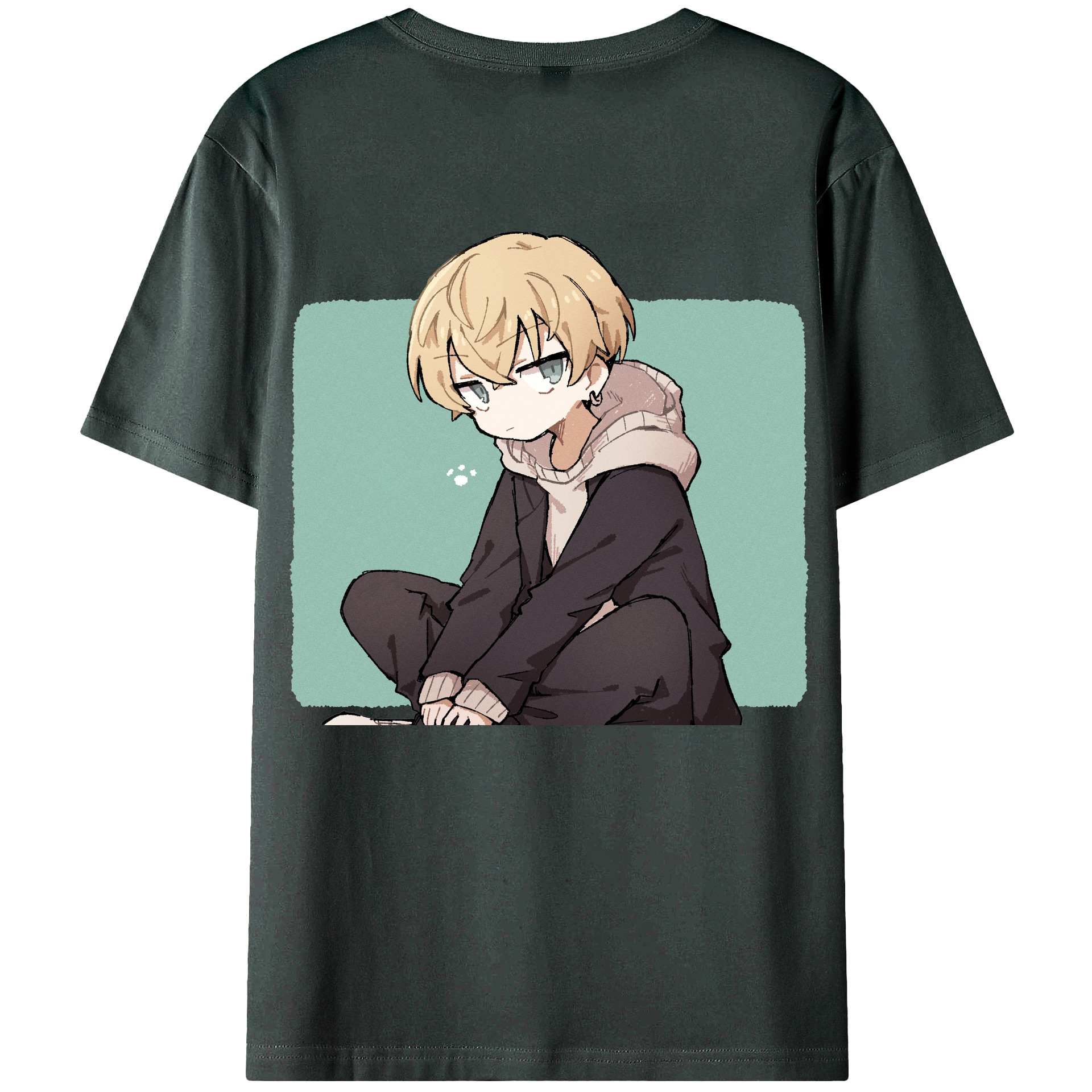 （画像用） 東京リベンジャーズ Tokyo Revengers 綿100％ メンズ半袖Tシャツ（バックプリント） 通気性